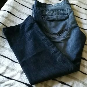 Halifax men's dark washed jeans sz 50W